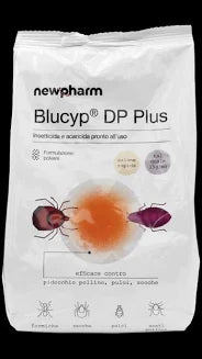 Insetticida per acari, pulci e formiche Newpharm Blucyp DP Plus 1 kg