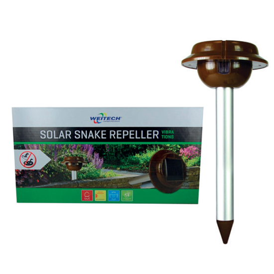 Dissuasore solare a vibrazione per serpenti e lucertole Bleu Line Solar Snake Repeller
