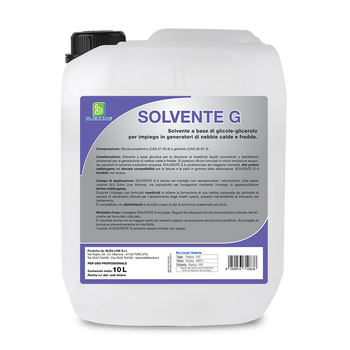 Solvente a base glicolica per insetticidi e termonebbiogeni Bleu Line Solvente G 10 litri