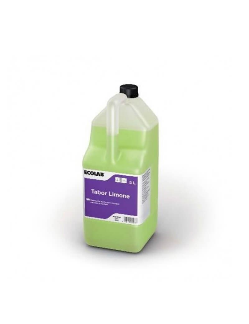 Detergente al limone per lavaggio manuale stoviglie Ecolab Tabor Limone 5 litri