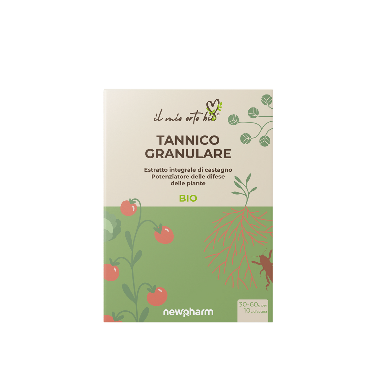 Corroborante protezione piante Newpharm Tannico Foglie e Radici 200 g