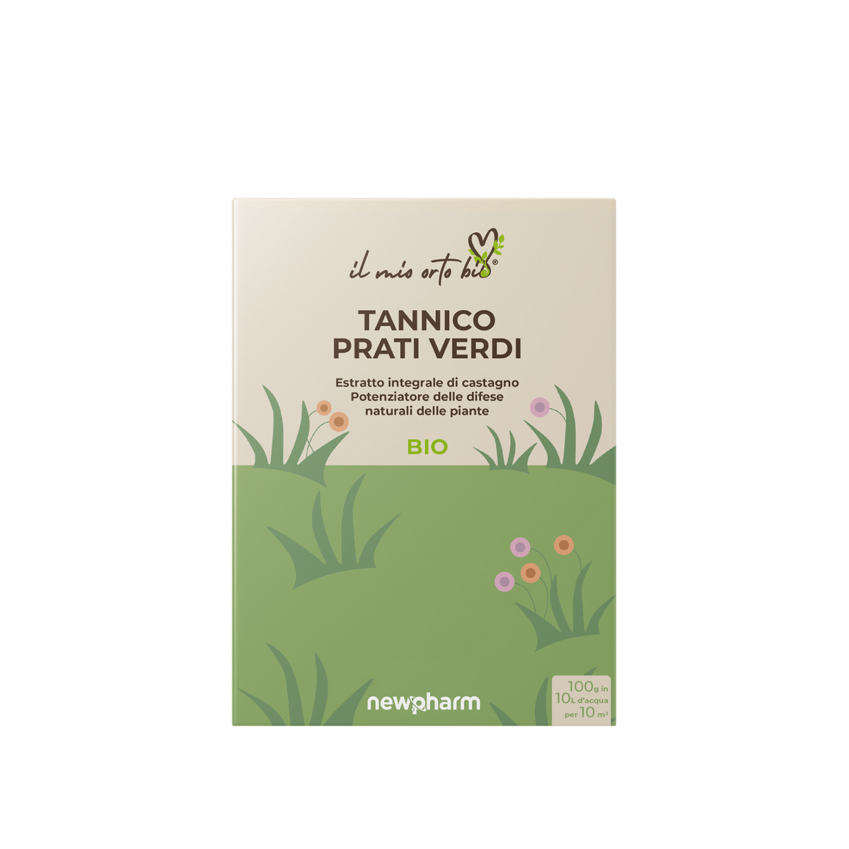 Corroborante per tappeti erbosi Newpharm Tannico Prati Verdi 200 g