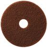 Pad abrasivo marrone 38 cm (15") per monospazzola Diversey TASKI Americo 5 pezzi