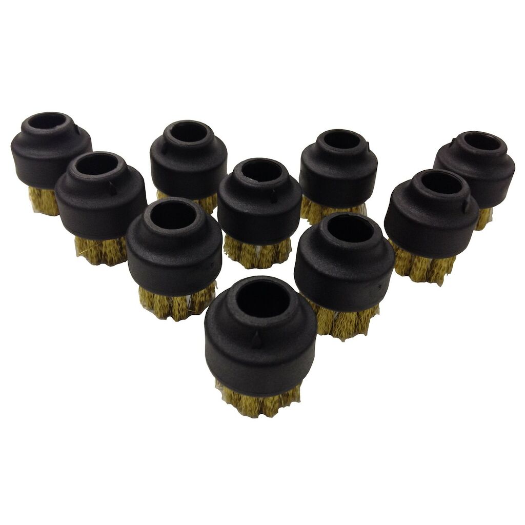 Spazzola rotonda 55 mm solo vapore (push fit grande) per TASKI Steam Diversey TASKI 10 pezzi