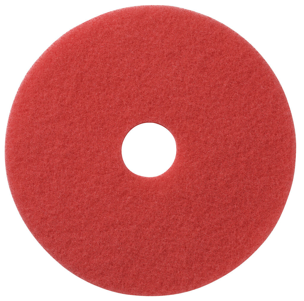 Pad abrasivo rosso 38 cm (15") per monospazzola Diversey TASKI Americo 5 pezzi