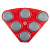 Utensile Twister Hybrid rosso Diversey TASKI 6 pezzi