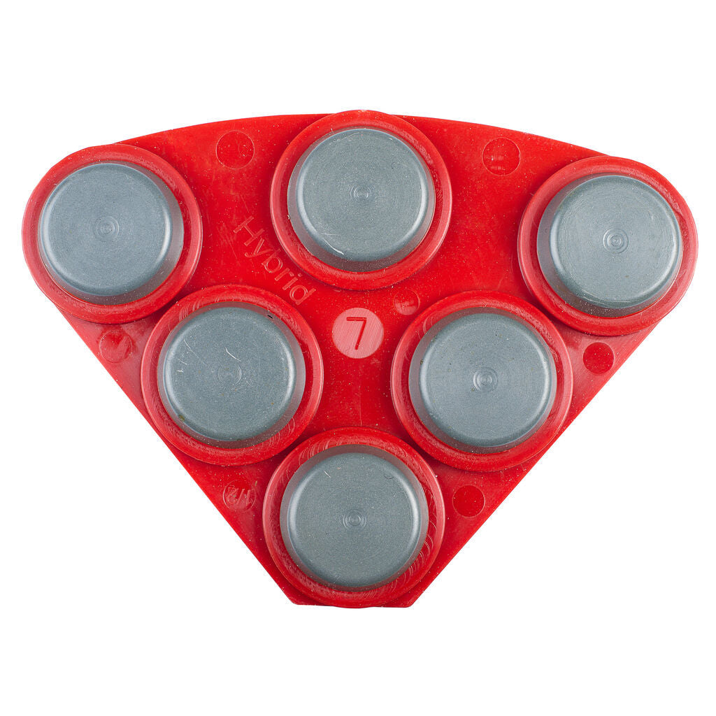 Utensile Twister Hybrid rosso Diversey TASKI 6 pezzi