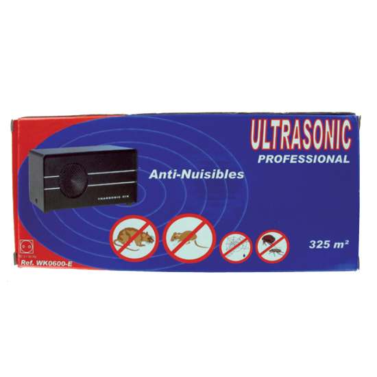 Dissuasore a suoni e ultrasuoni per roditori e insetti Bleu Line Transonic CIX