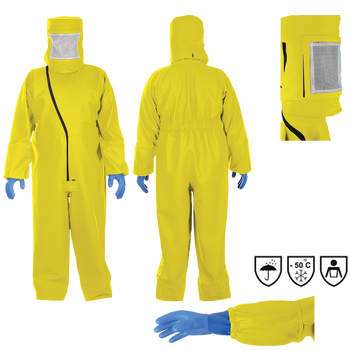 Tuta di protezione antipuntura di categoria 1 taglia L/XL Bleu Line Tuta Antipuntura